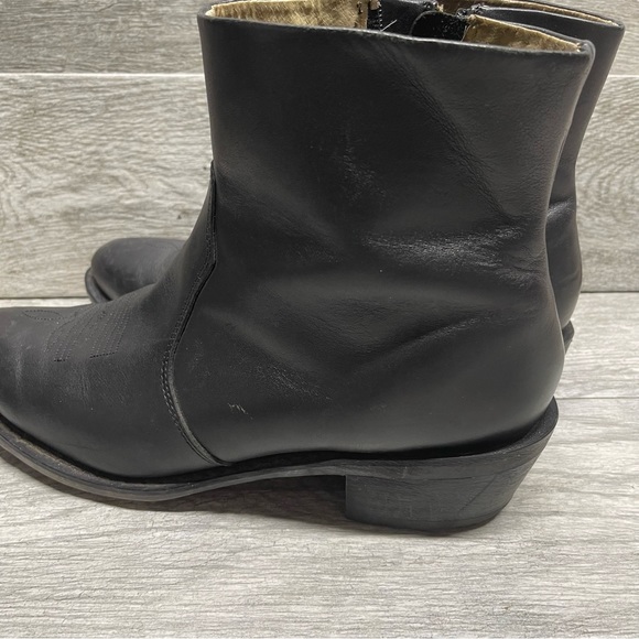 Durango Mens Leather Side Zip Western Boot Size 10.5 D - Picture 7 of 11